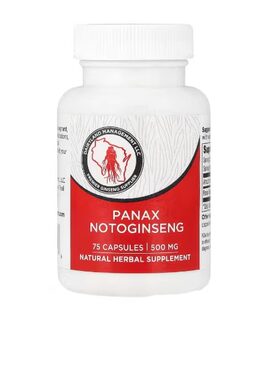美国Dairyland Ginseng 三七 500 毫克 75 粒胶囊