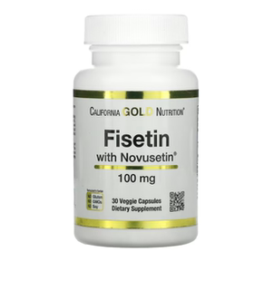 美国California Gold Nutrition漆黄素Novusetin 100毫克30粒胶囊