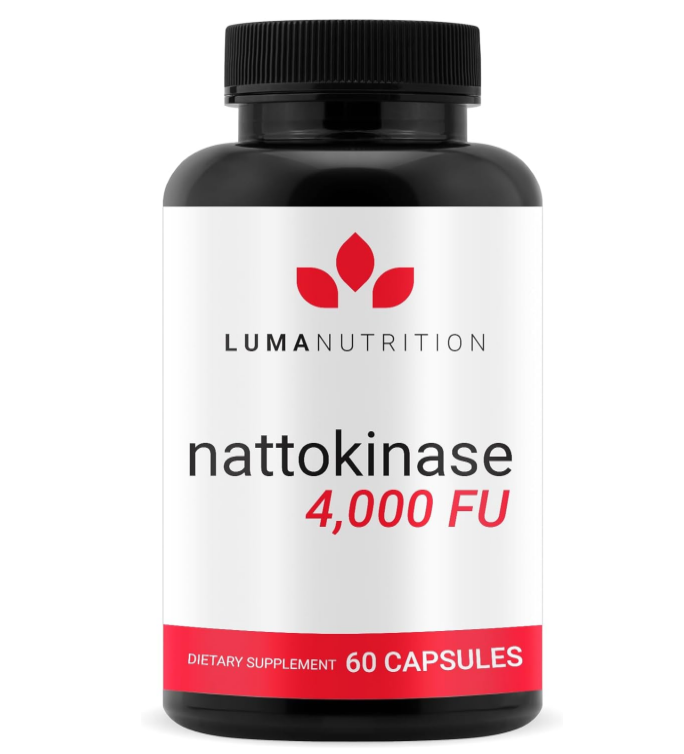 美国Luma Nutrition 纳豆激酶补充剂4000 FU纳豆激酶配方 60粒