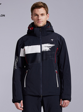 【T系列】Tittallon体拓男式滑雪衣防水保暖单双板专业滑雪服套装