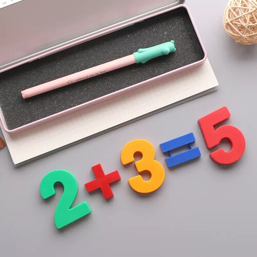 磁粒数字磁贴教学教具儿童磁钉