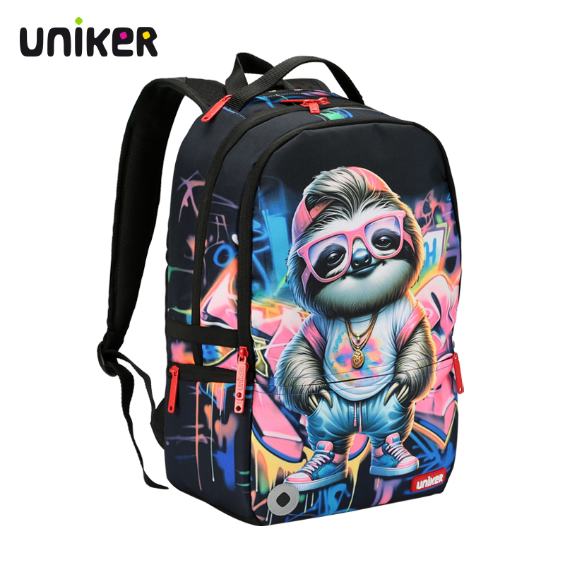 潮流双肩背包中小学生书包