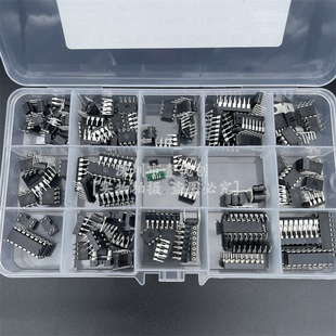 XL IC芯片分类150个套盒运算放大器振荡器 PC817 NE555 LM358 324