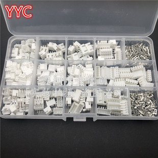 XH2.54 2p3p4p5直针弯针2.54mm间距端子套件外壳针座JST连接器JC3