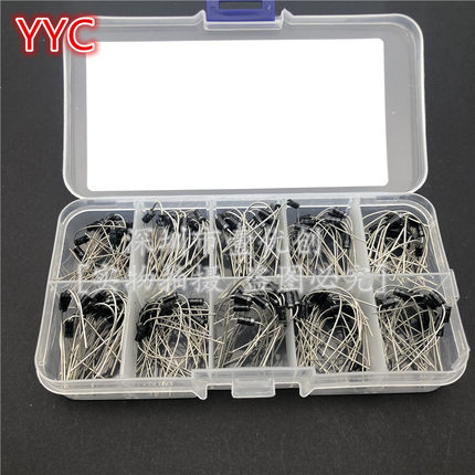 10种规格100个200个整流二极管套装 1N4001-1N4007 1N5817-1N5819