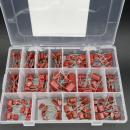 180PCS 630V 15种常用CBB电容包直插金属化薄膜电容器无极性400V