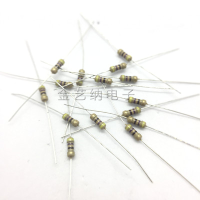 1/4W碳膜电阻5%1K 10K 100R 4.7K 5.1K 100K 2K 470R 0R1M 1000个