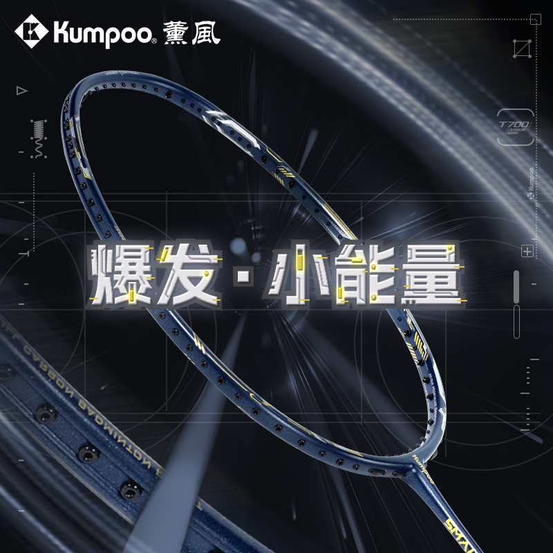 均衡拍薰风全能型羽毛球拍全碳素