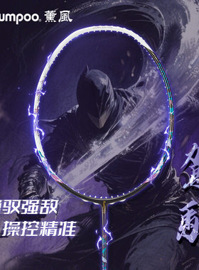 薰风KUMPOO全碳耐打羽毛球拍