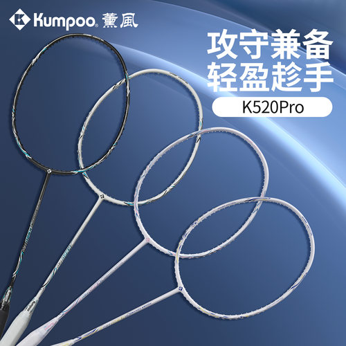 碳钎维薰风平衡性羽毛球拍通用
