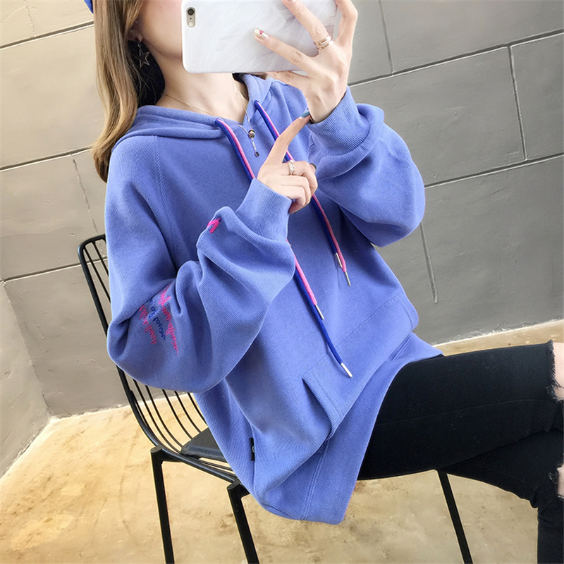 连帽套头2019新款春秋韩版潮bf卫衣限4000张券