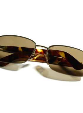 墨镜天然水晶中老年防辐射太阳镜