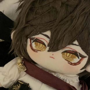 原神周边原创钟离属性20cm棉花娃娃同尘岩王帝君毛绒公仔换装玩偶