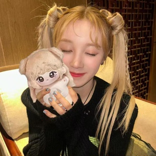 宋雨琦周边棉花娃娃10cm属性饼饼毛绒玩偶q版公仔挂件生日礼物