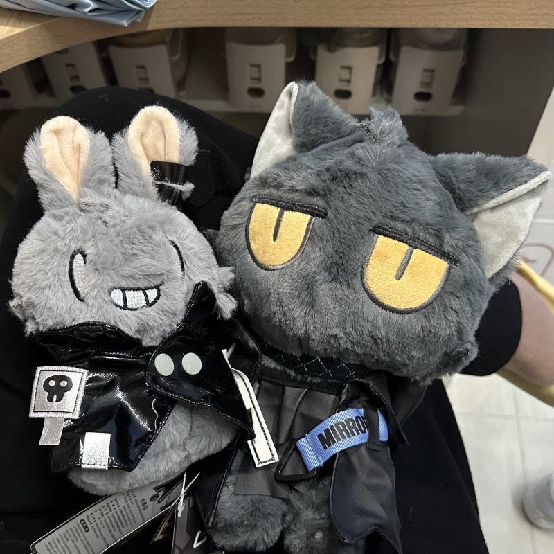 原创明日方舟周边猫山山兔傀影ver棉花娃毛绒凯尔希文玩偶公仔图片