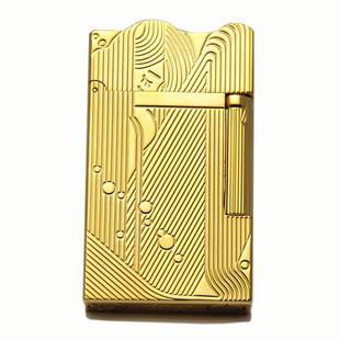 海贼王迷山治同款沉睡的美人鱼香吉士气体打火机纯铜机芯