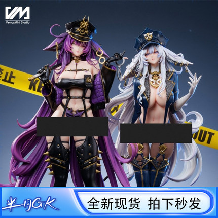 【少量现货】venus mint 碧蓝航线 警花双人组  武藏信浓手办雕像