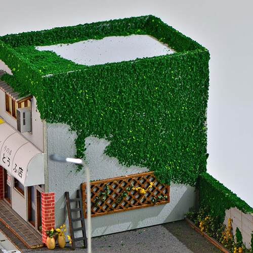 164微缩汽车模型场景手工拼装带