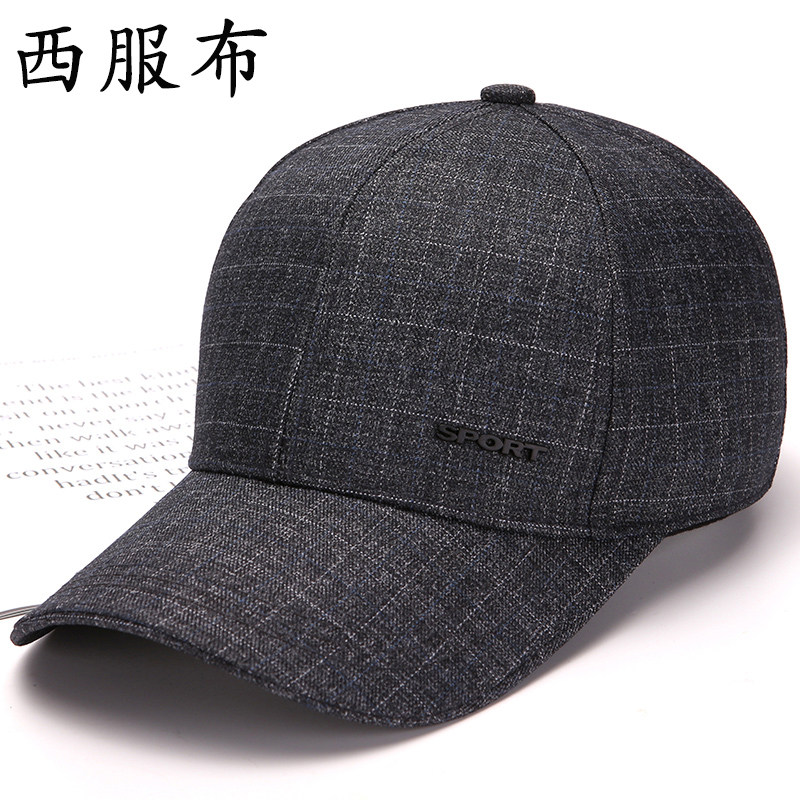 中老年人帽子男春秋天鸭舌帽布帽夏季老头爷爷棒球帽薄中年爸爸帽