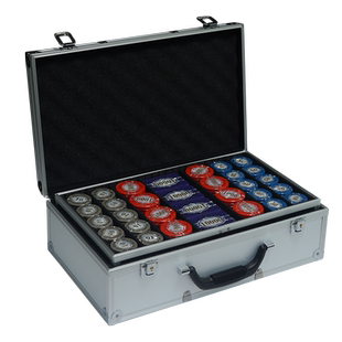 德州扑克筹码套装水晶亚克力筹码高档棋牌室俱乐部专用筹码币定制