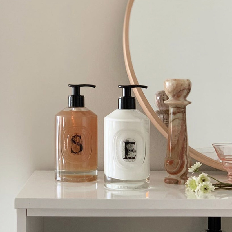 diptyque玻璃瓶丝绒护手乳洗手液