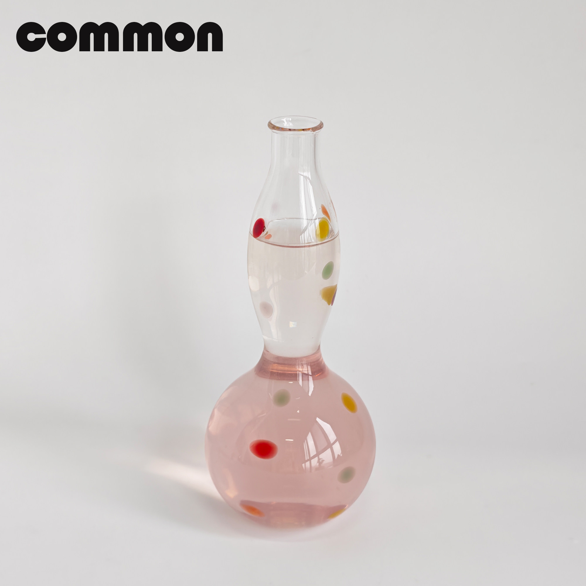 彩色波点玻璃分酒瓶花瓶