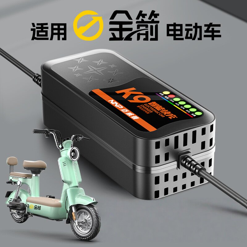 快充适配金箭电动车电瓶充电器48V12AH60V20安72伏艾石墨烯新国标
