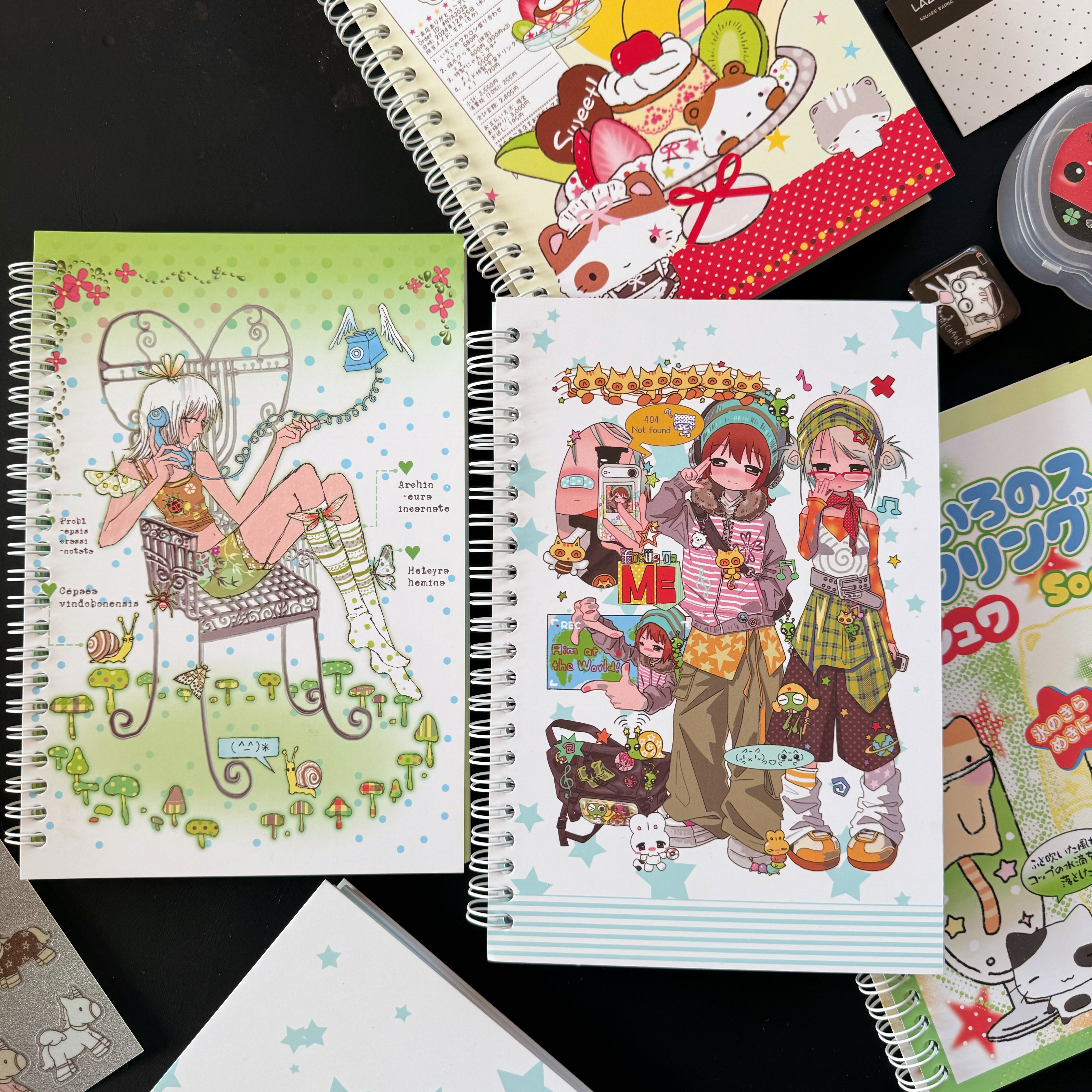 辣子星A5贴纸图鉴本 章鱼草窒息梦魇可爱卡通喵酱贴纸卷收纳册,文具电教/文化用品/商务用品,手帐/日程本/计划本,淘宝优惠券,粉丝福利购,淘宝优惠卷