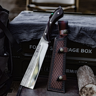 北辰川柴刀锻打户外排障刀露营砍柴刀劈柴砍树砍竹子砍骨刀