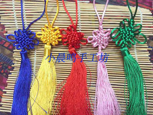 中国结挂件挂饰小号灯笼宫灯配件中国民俗编织传统新年礼物