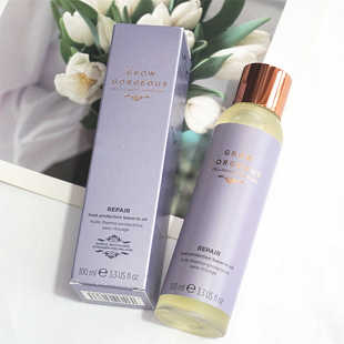 GrowGorgeous抗高温防热损修复滋养柔顺护发精油100ml防干枯毛燥