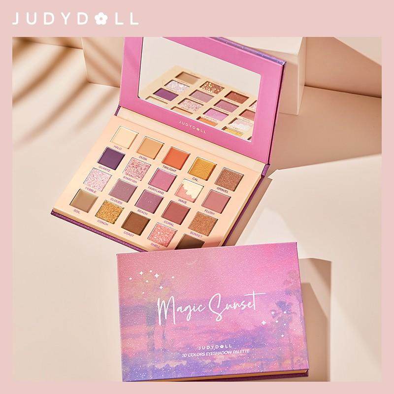 Judydoll橘朵加州日落二十色眼影盘哑光珠光细闪提亮细腻显色在类目 彩妆/香水/美妆工具, 眼影中 - 来自Buy2taobao.com提供专业的淘宝代购服务