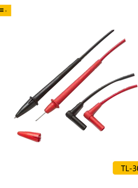 fluke福禄克TL30TL71万用表表笔TL75/TL175测试线表棒线原装附件