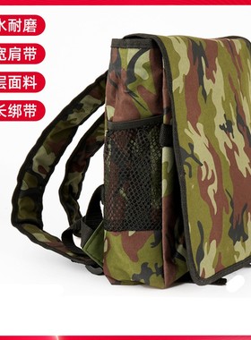 蓄电瓶背包12v逆变器机头4060ah80ah锂电池包专用加厚防水双肩包