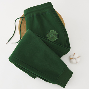 男宽松潮流束脚裤 秋冬重工 休闲运动卫裤 470G重磅美式 品质好货