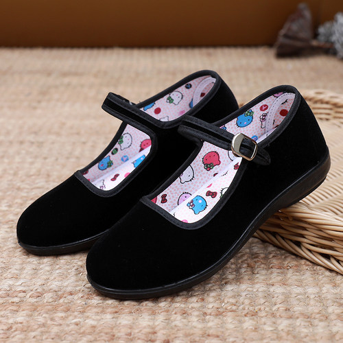 北京布鞋儿童款防滑节目表演布鞋