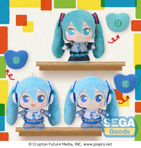世嘉初音未来毛绒玩偶现货