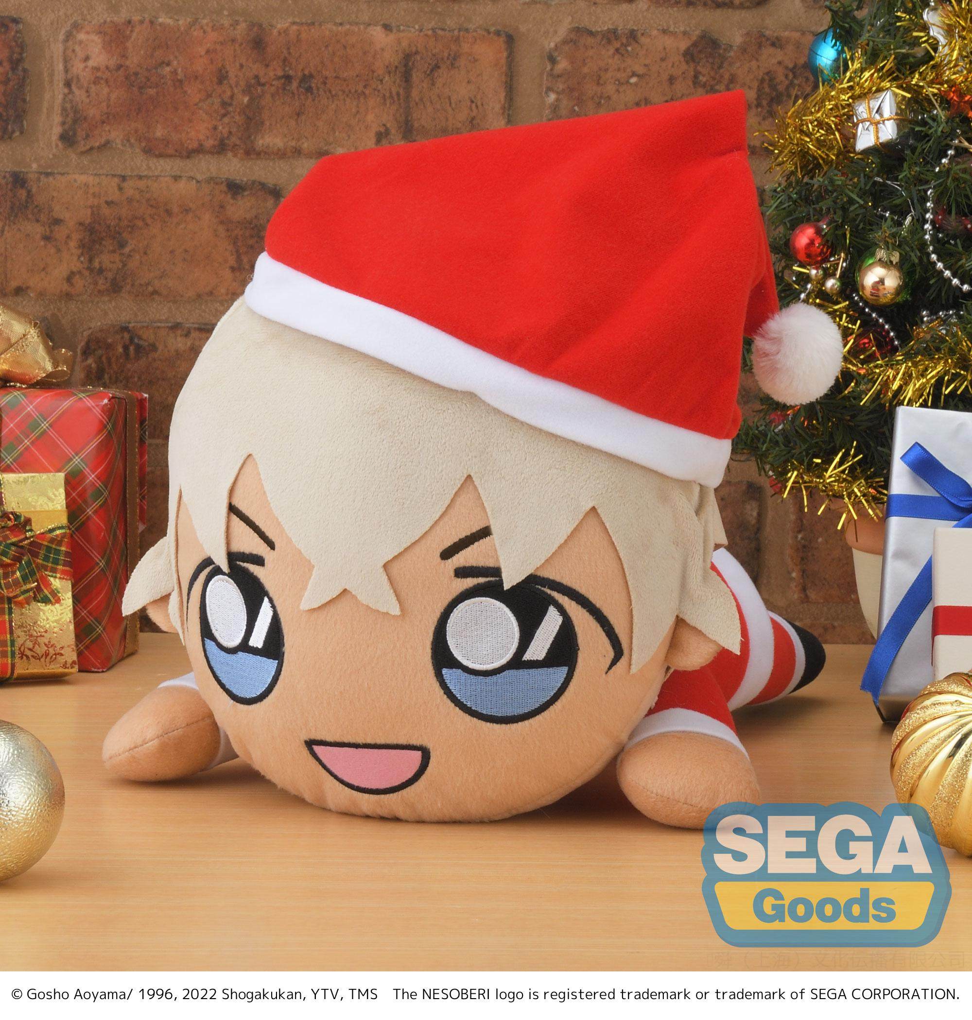 SEGA 世嘉 名侦探柯南 安室透 圣诞趴趴毛绒玩偶 现货（新版）