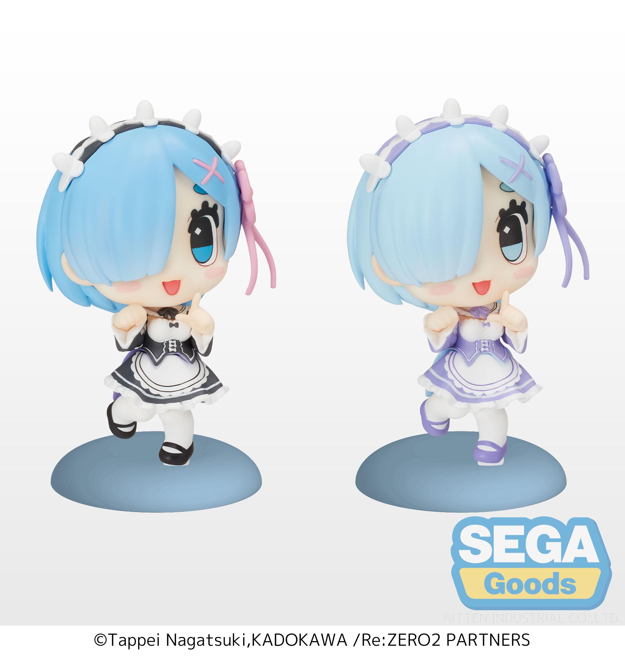 SEGA 世嘉 从零开始的异世界生活 雷姆 CHUBBY系列Q版 景品手办