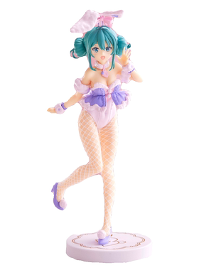 Furyu VOCALOID 初音未来 Anmi绘白兔紫色版 景品手办