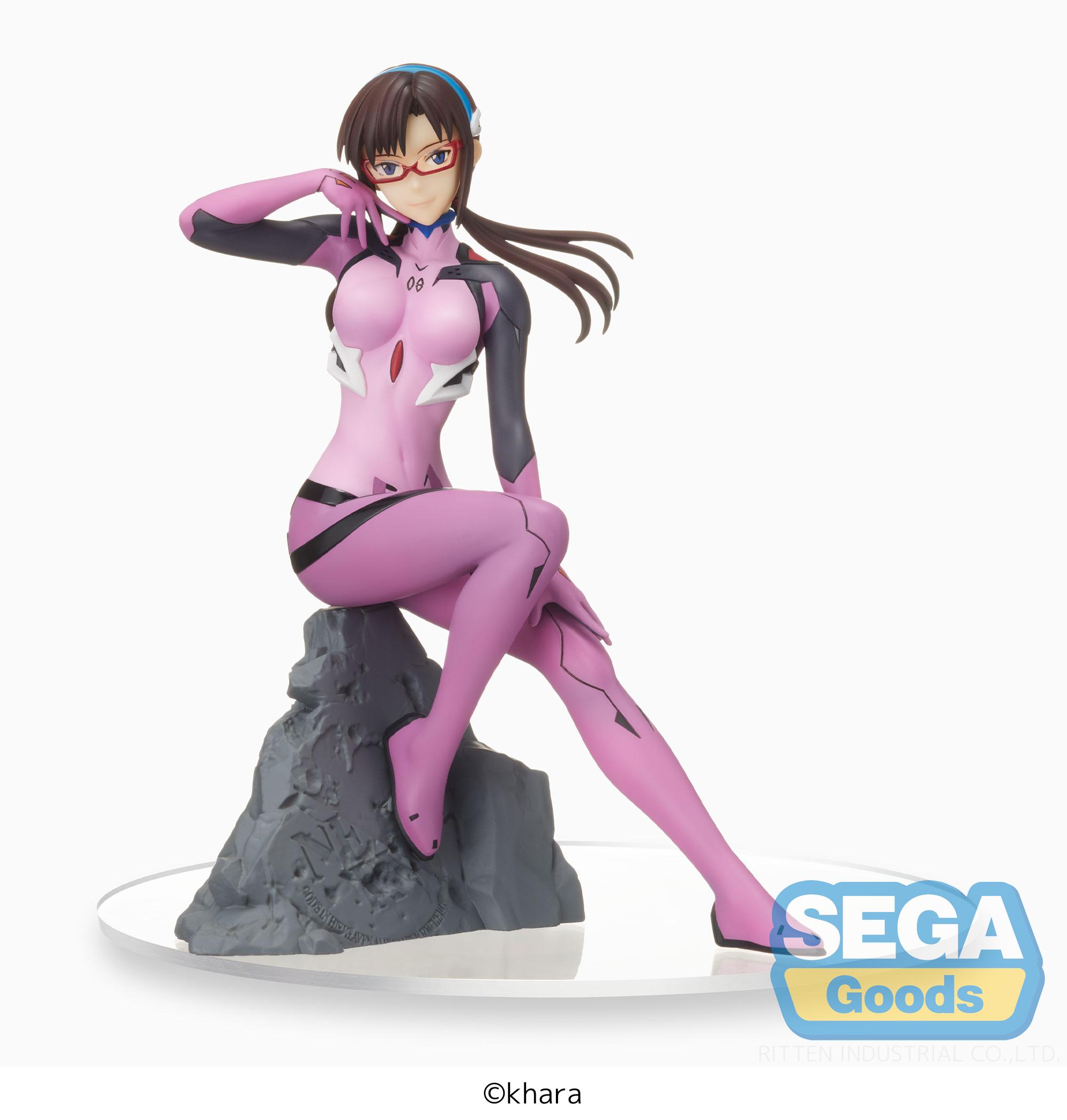 SEGA 世嘉 新世纪福音战士剧场版 玛丽真希波 坐姿 景品手办现货