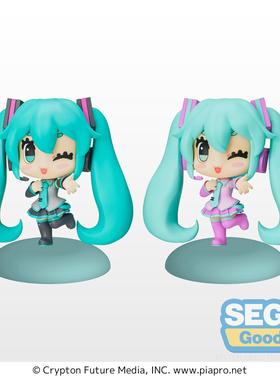 SEGA 世嘉正版 VOCALOID 初音未来miku  CHUBBY系列 手办q版 正版
