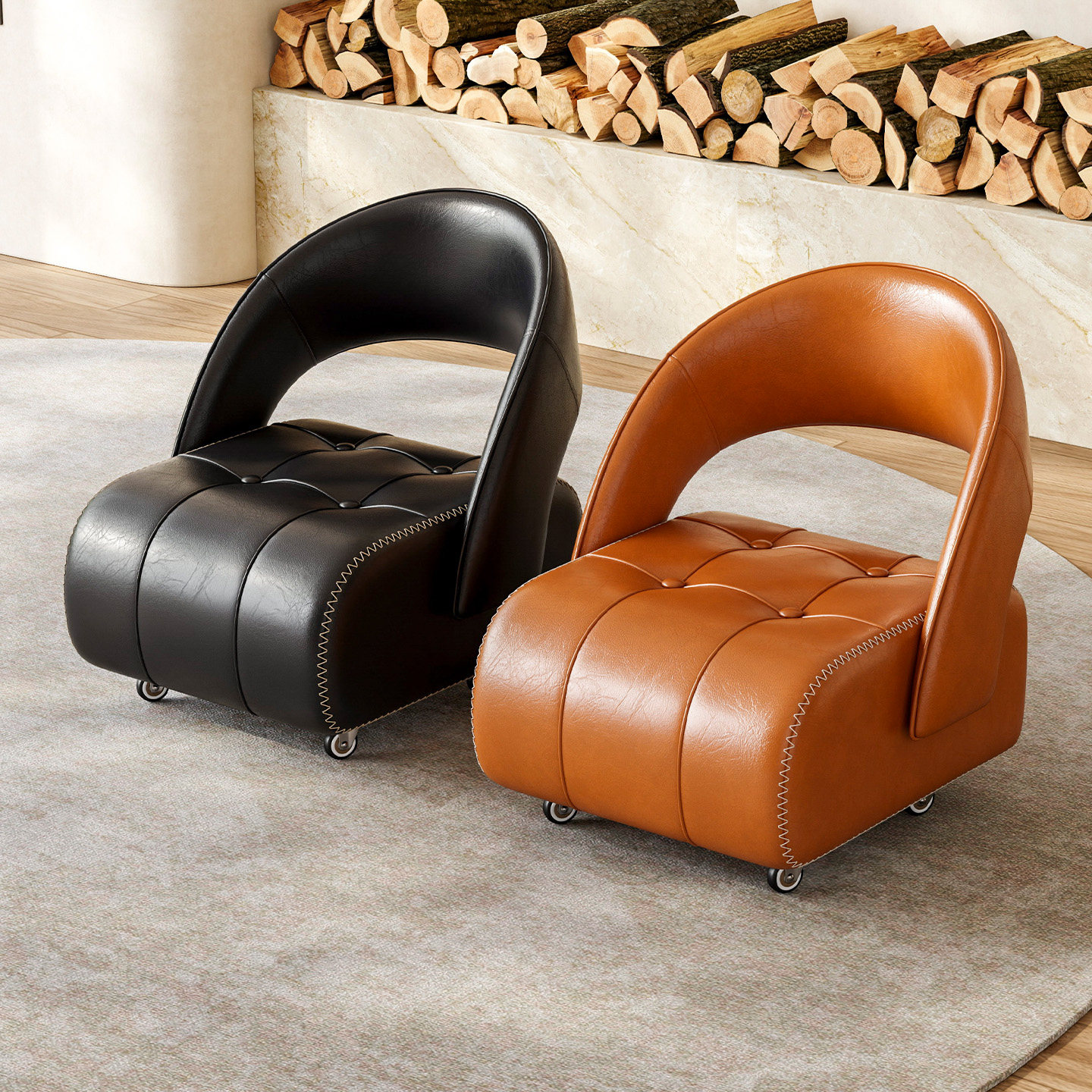 客厅板凳滑轮矮凳万向轮小椅子家用换鞋凳门口坐凳溜溜椅移动凳子,住宅家具,万向轮凳,淘宝优惠券,粉丝福利购,淘宝优惠卷