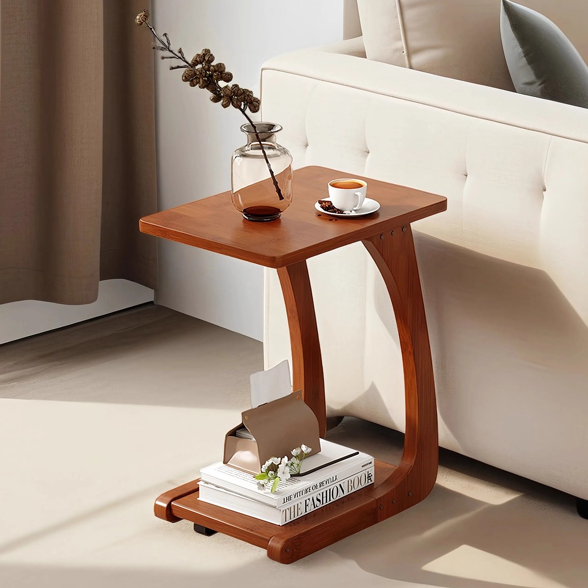 沙发边几客厅家用小户型茶几可移动角几桌子卧室床头柜置物架茶桌