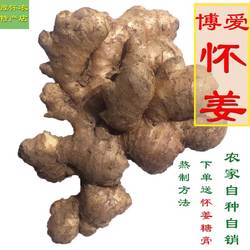 正宗怀姜博爱怀姜地理标志产品农家自种老姜清化姜3斤鲜辣耐储藏