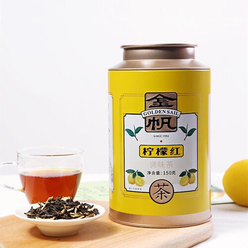 金帆牌柠檬红茶送礼品袋