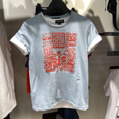 JJ男装夏季新款圆领棉薄打底衫弹力修身舒适休闲印花短袖T恤