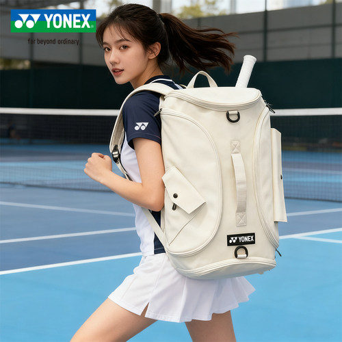 YONEX尤尼克斯羽毛球包yy独立鞋仓拍层手提斜挎运动双肩包BA361CR