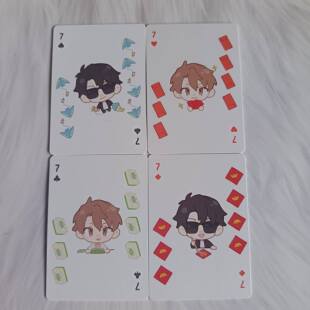 热款Hitcard正版盗墓笔记蛇年限定卡扑克夜系列动漫收藏可携式游