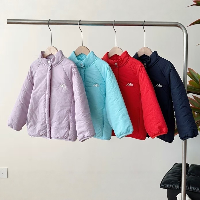 男女童棉服秋冬款25儿童男孩防风保暖加绒中大童内搭校服神器棉衣